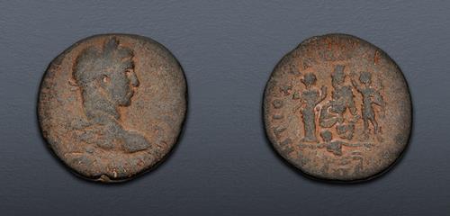 ROMAN. SEVERUS ALEXANDER (222-235 A.D). COPPER COIN (AE AS).