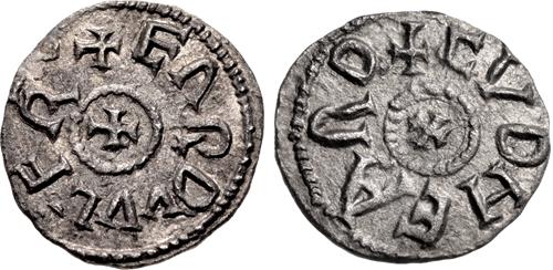 ENGLAND- Richard I. (1189-1199) Short Cross Penny, 1.24g., 18mm