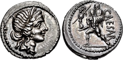 CNG: The Coin Shop. The Caesarians. Julius Caesar. Late 48-47 BC