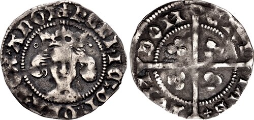 CNG The Coin Shop. LANCASTER. Henry IV. 1399 1413. AR Penny 19mm