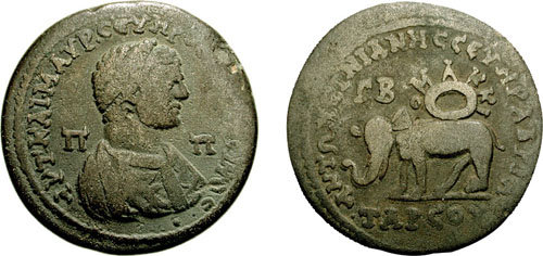 Cng Feature Auction Cng 69 Cilicia Tarsus Caracalla 198 217 Ad Ae 32mm 18 18 Gm 12h Struck 215 Ad