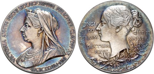 CNG: The Coin Shop. HANOVER. Victoria. 1837-1901. AR Medal (56mm