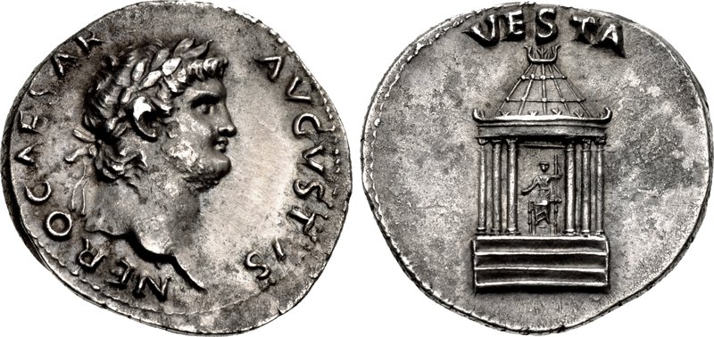 CNG: Feature Auction CNG 111. Nero. AD 54-68. AR Denarius (18mm