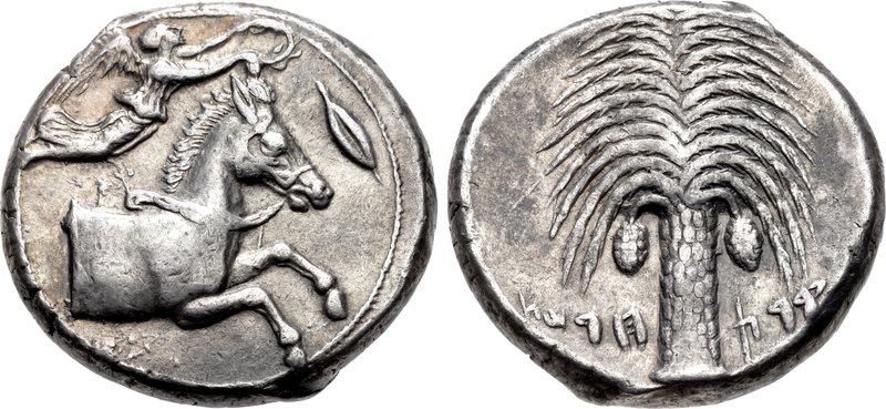 CNG: The Coin Shop. SICILY, Entella. Punic issues. Circa 407-398